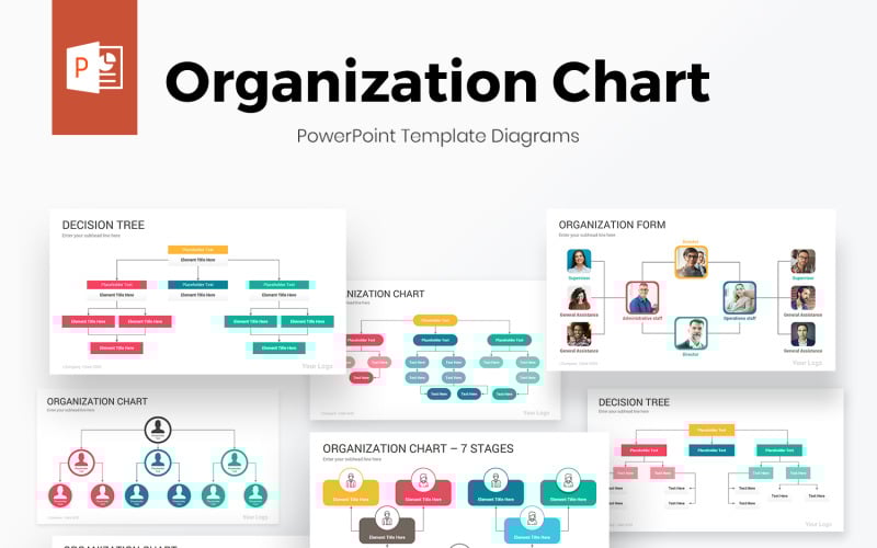 organization chart powerpoint diagrams template original
