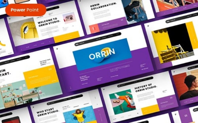 orrin business powerpoint template original