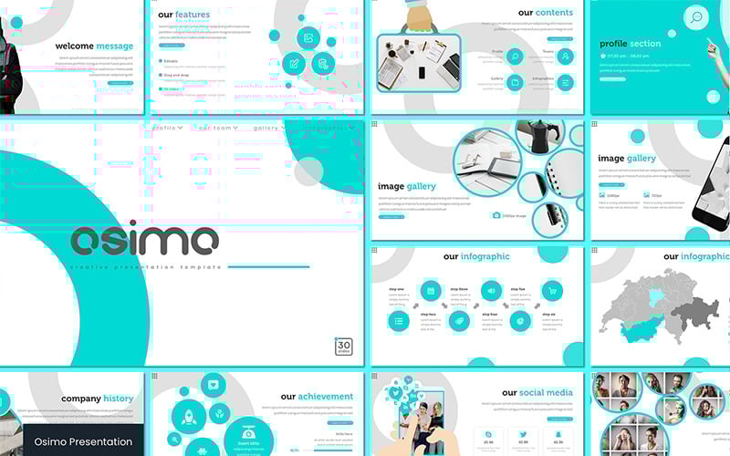 osimo powerpoint template original