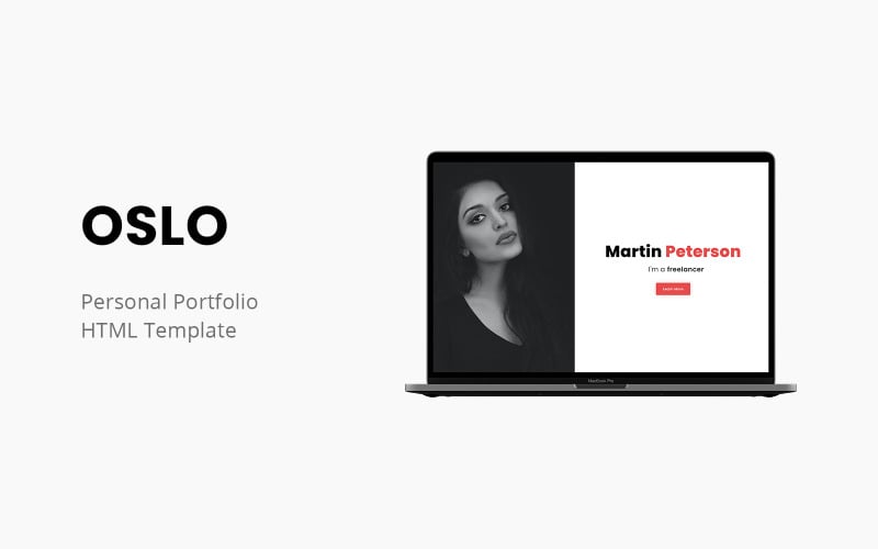 oslo premium personal portfolio template original