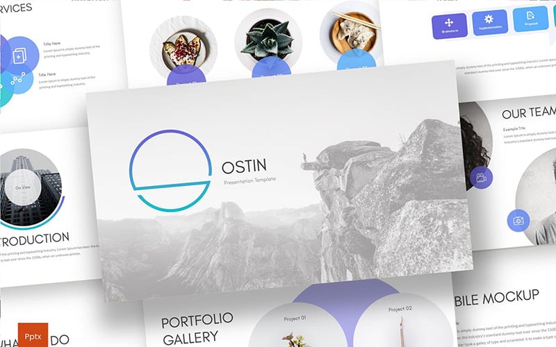 ostin powerpoint template original