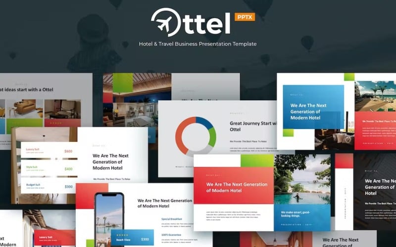 ottel travel amp hospitality powerpoint template original