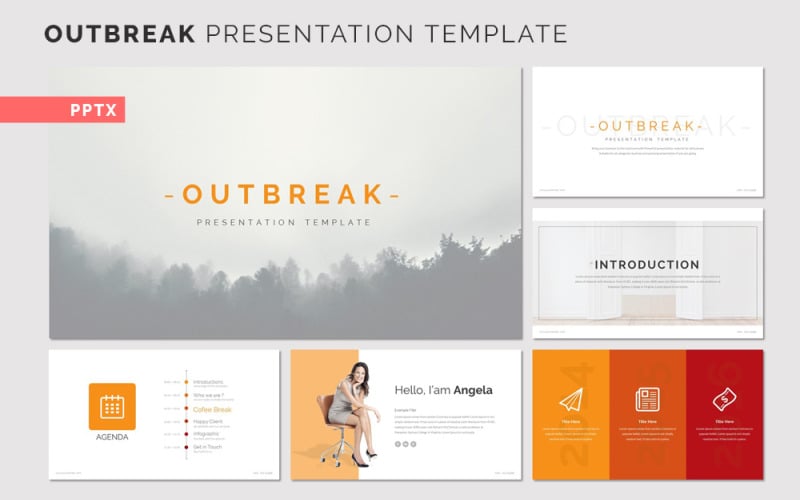 outbreak presentation powerpoint template original