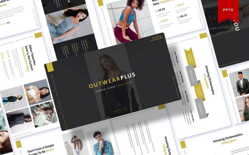 outwearplus powerpoint template original