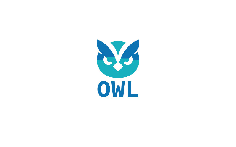 owl night logo style logo vector design modern template graphic business illustration white black original