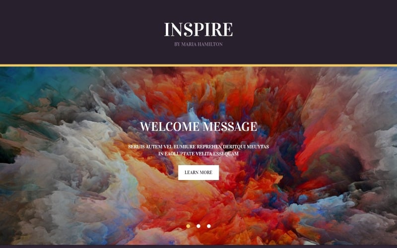 painting company responsive landing page template original