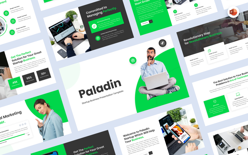 paladin startup business powerpoint template original