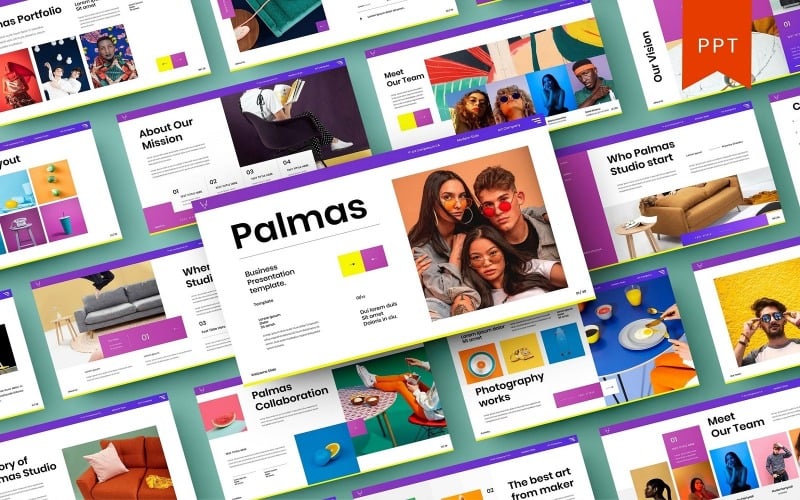 palmas business powerpoint template original