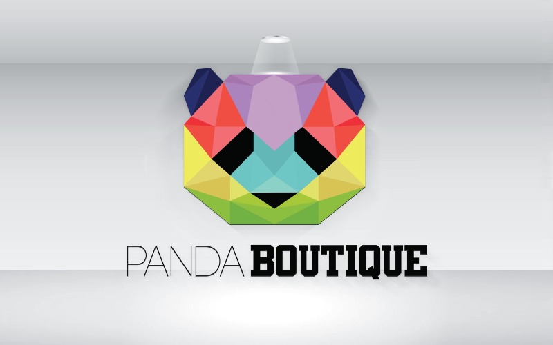 panda boutique logo vector file original