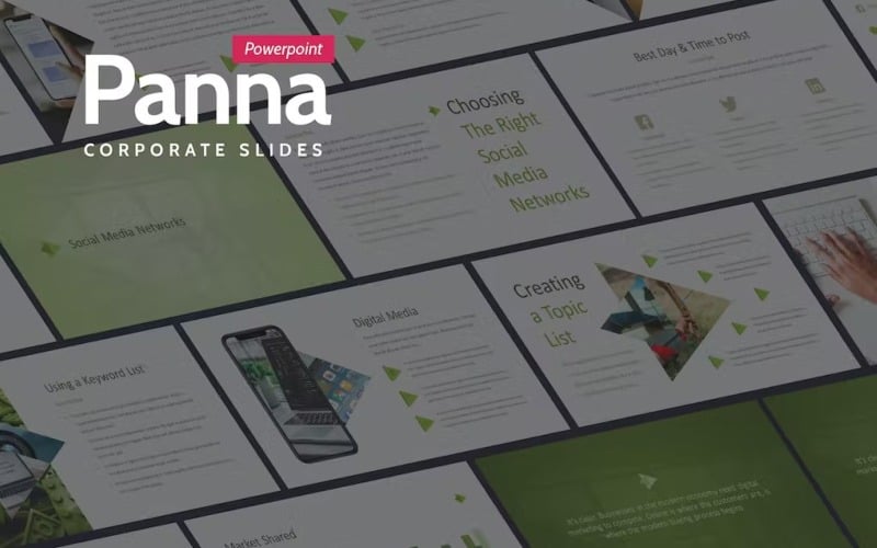 panna fresh and simple powerpoint original