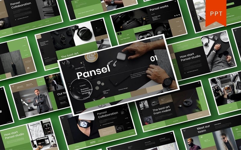 pansel business powerpoint template original