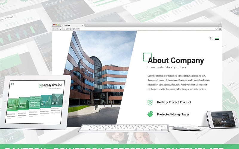 panteon presentation powerpoint template original