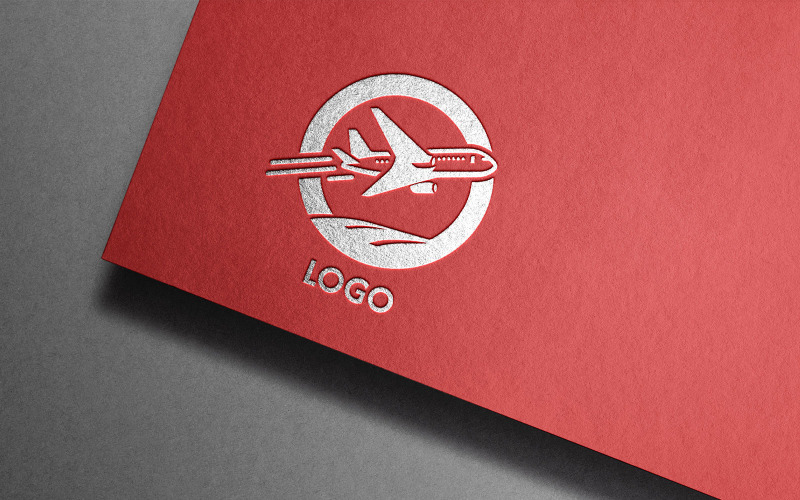 paper plane aircraft trail signature icon logo design original