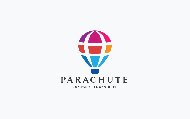 parachute pro logo template original