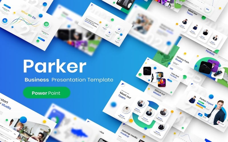 parker busines powerpoint template original