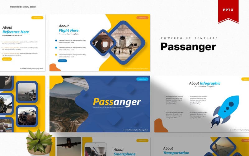 passanger powerpoint template original