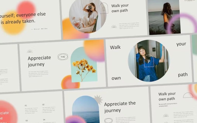 passero aesthetic modern theme powerpoint original