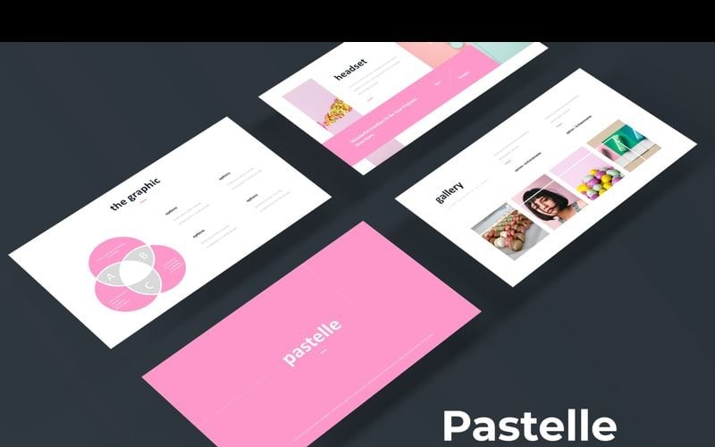 pastelle powerpoint template original