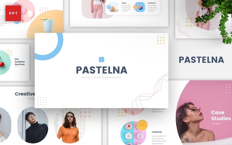 pastelna pastel color powerpoint original