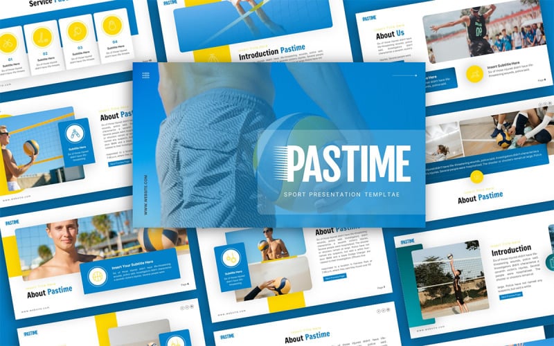 pastime sport multipurpose powerpoint presentation template original