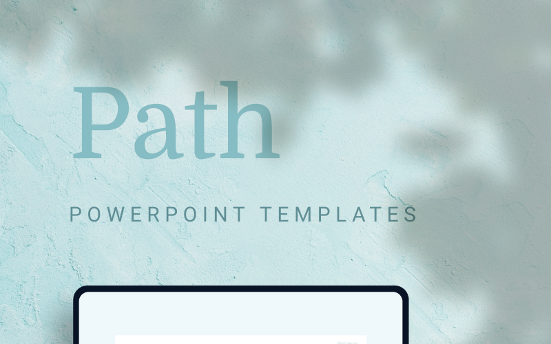 path powerpoint template original