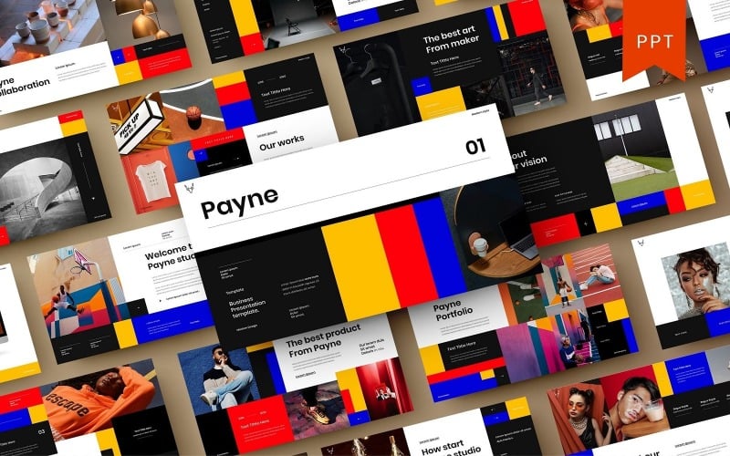 payne business powerpoint template original