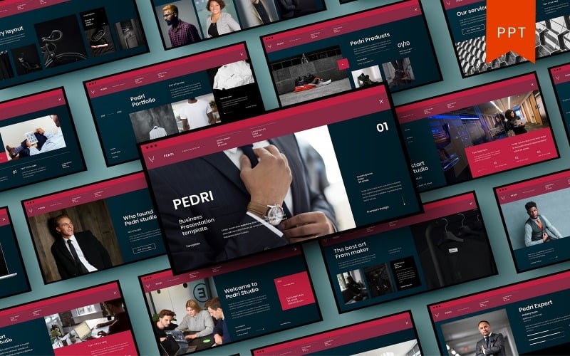 pedri business powerpoint template original