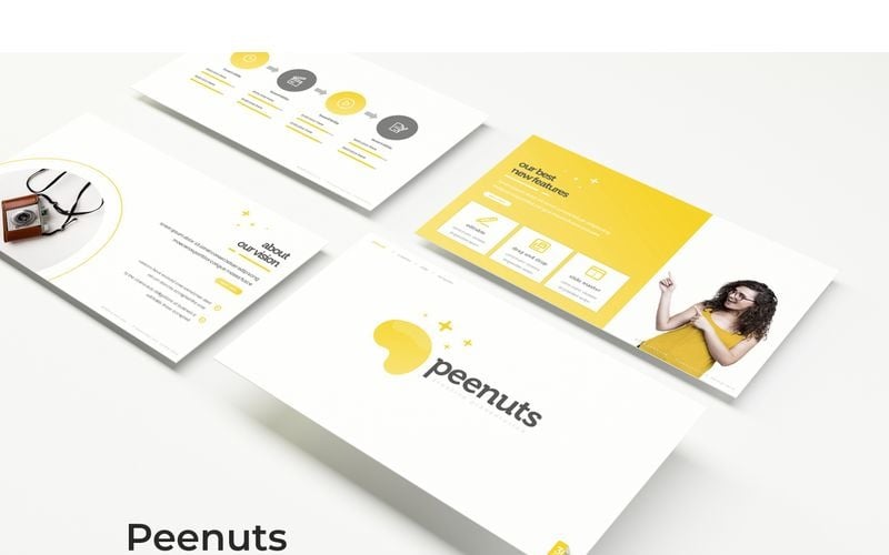 peenuts powerpoint template original