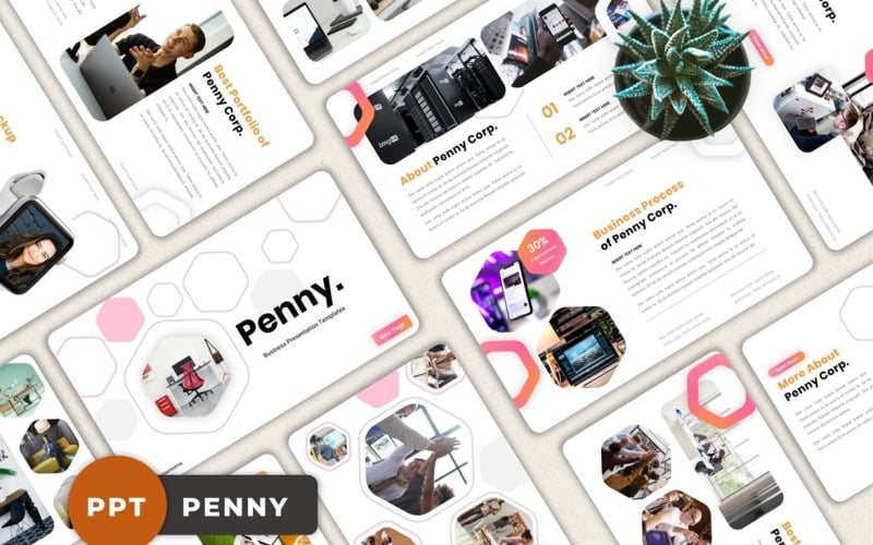 penny creative business powerpoint original