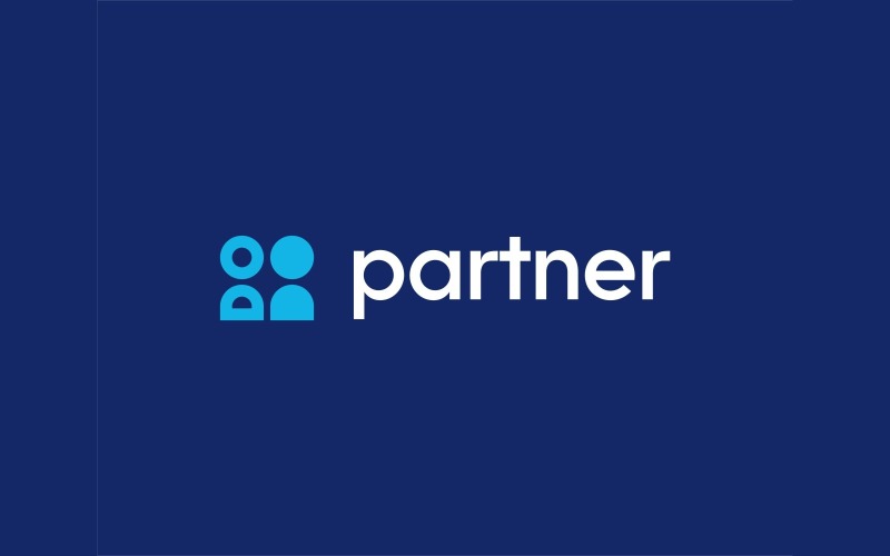 people partner collaboration logo original
