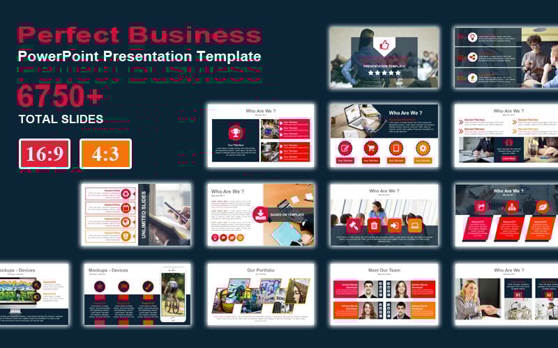 perfect business powerpoint presentation template original