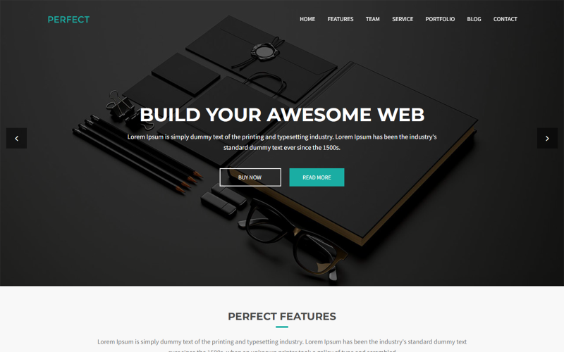 perfect digital agency business html landing page template original