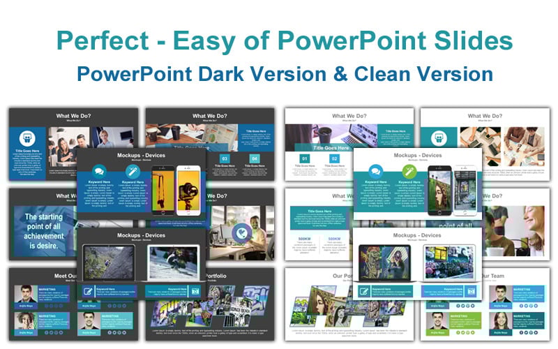 perfect easy of powerpoint template original