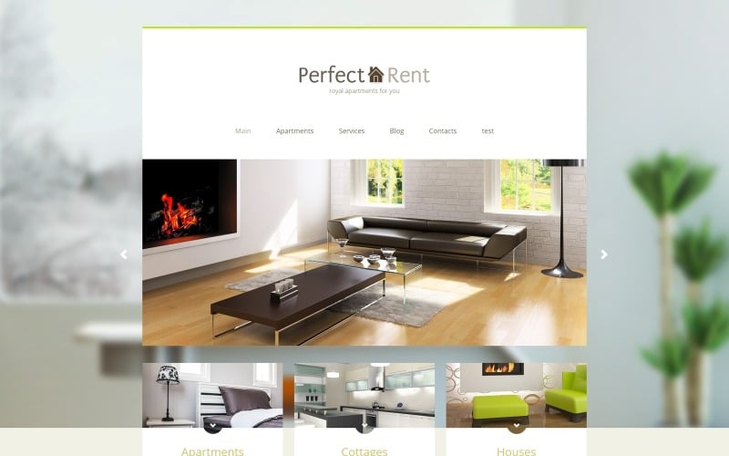 perfect rent real estate multipage modern joomla template original