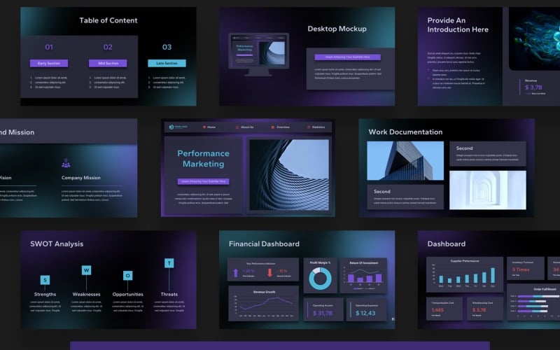 performance marketing powerpoint original