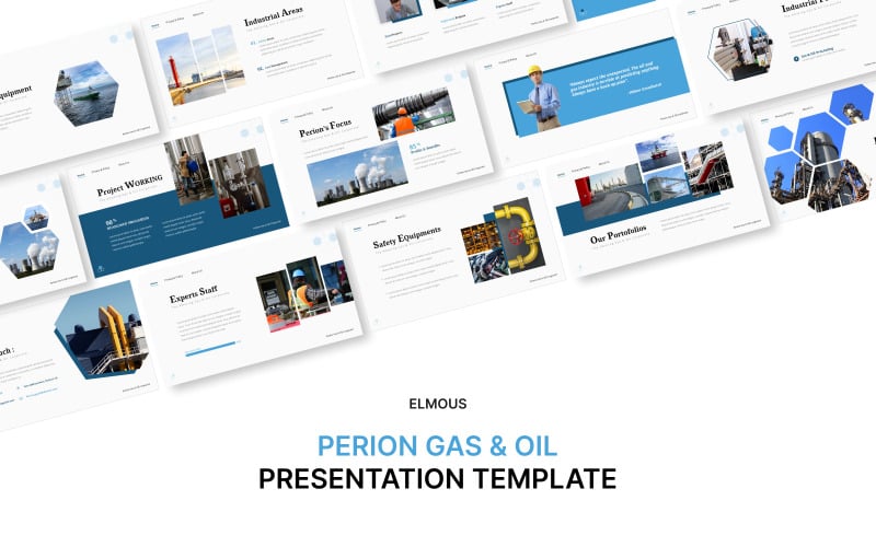 perion gas amp oil powerpoint presentation template original