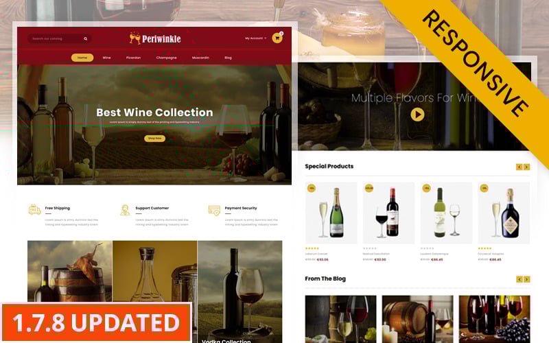 periwinkle wine store prestashop responsive theme original