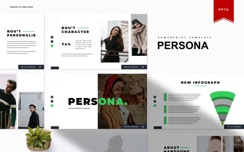 persona powerpoint template original