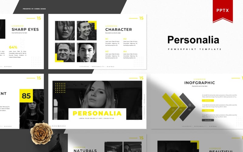 personalia powerpoint template original