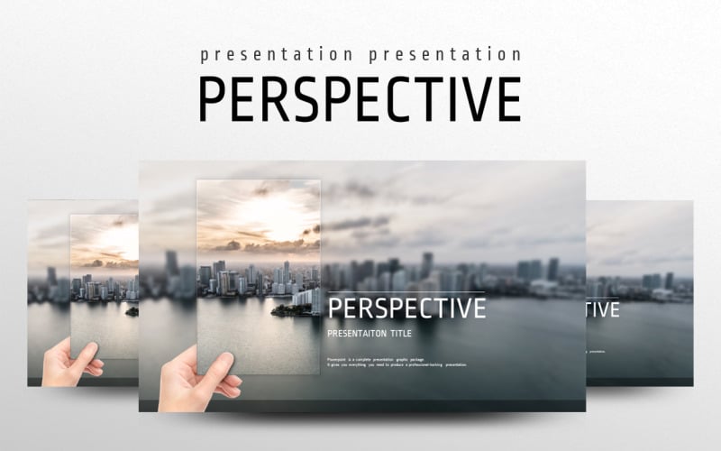 perspective powerpoint template original