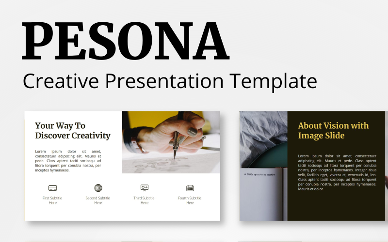 pesona creative powerpoint template original
