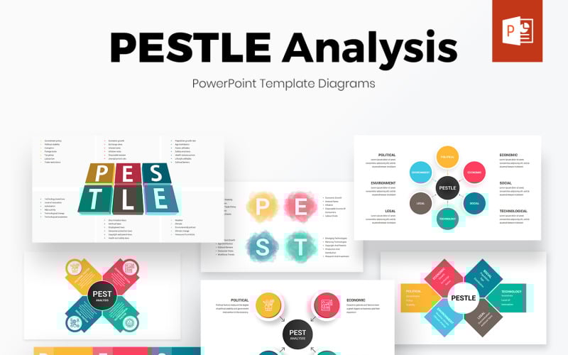 pestle analysis powerpoint diagrams template original