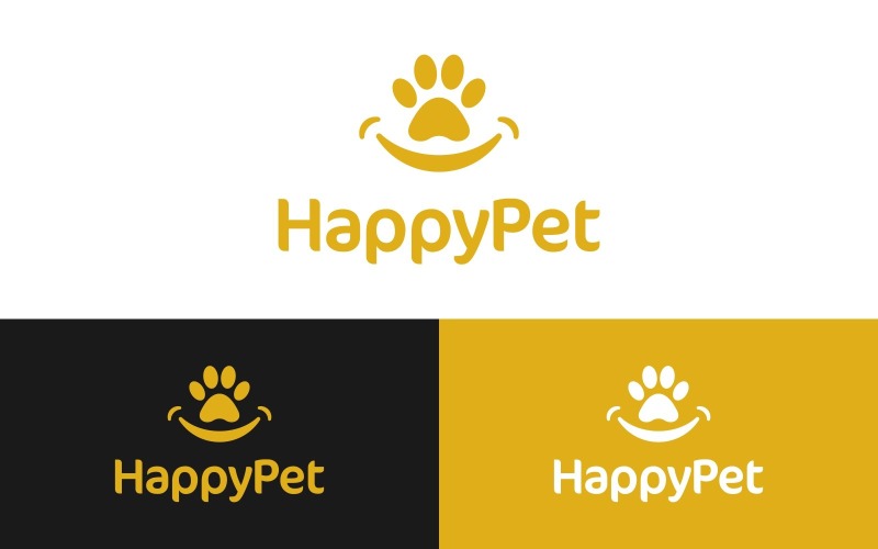 pet shop happy smile logo original