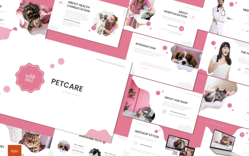 petcare powerpoint template original