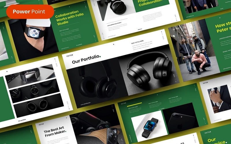 peter busines powerpoint template original