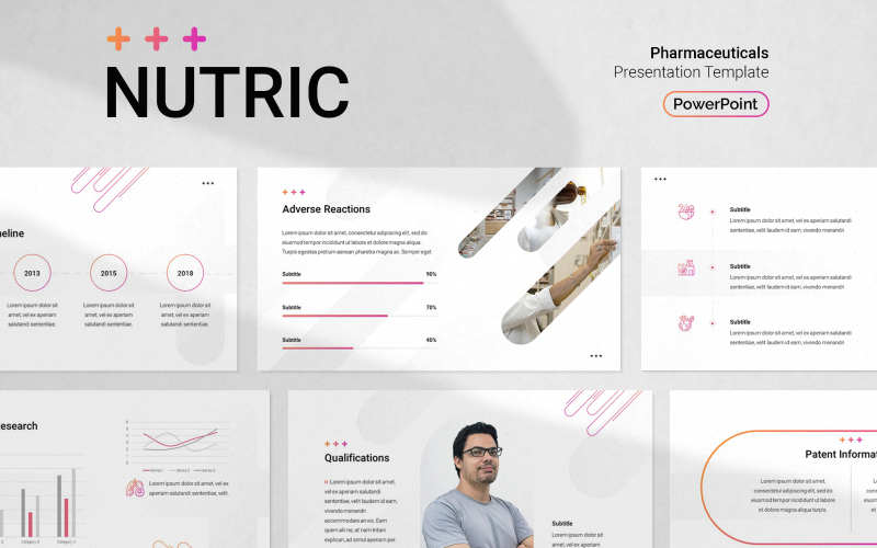 pharmaceutical presentation powerpoint template original