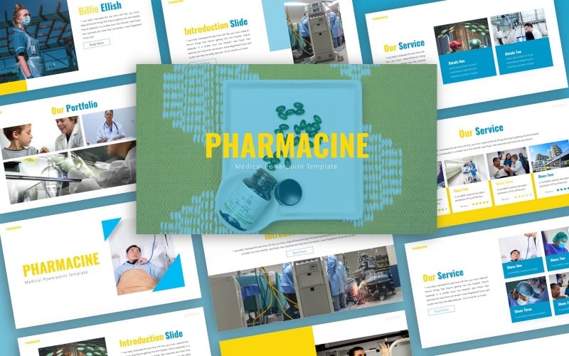 pharmacine medical powerpoint template original