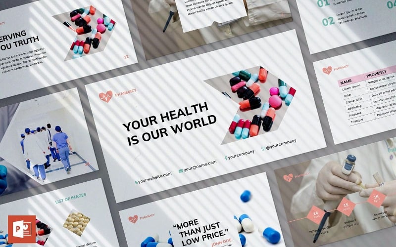 pharmacy presentation powerpoint template original