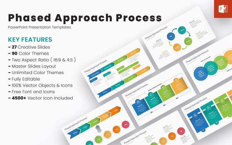 phased approach process powerpoint templates original