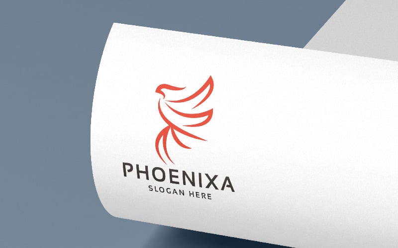 phoenixa animal professional logo original
